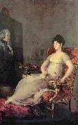 Francisco de Goya Portrat der Marquesa von Villafranca Spain oil painting artist